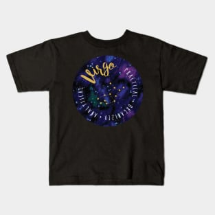 Virgo Zodiac Kids T-Shirt